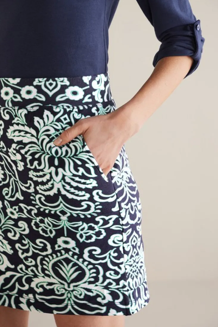 Discount Soft Surroundings Fina French Terry Skort JaipurScarf