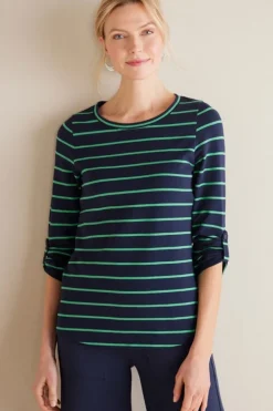 Hot Soft Surroundings Fina French Terry Tee