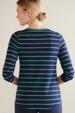 Hot Soft Surroundings Fina French Terry Tee