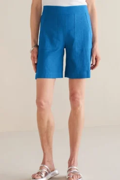 Best Soft Surroundings Flavia Linen Blend Shorts