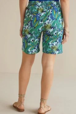 Best Soft Surroundings Flavia Linen Blend Shorts