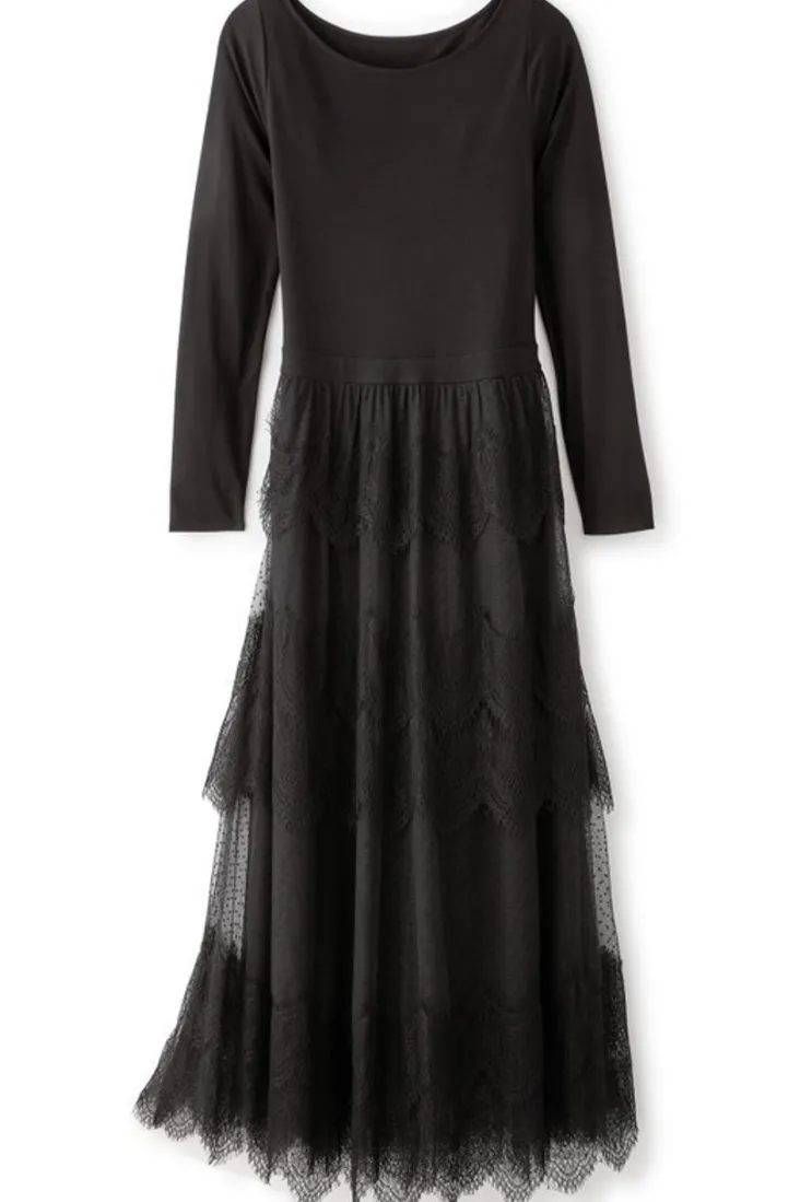 Outlet Soft Surroundings Frederica Dress Black