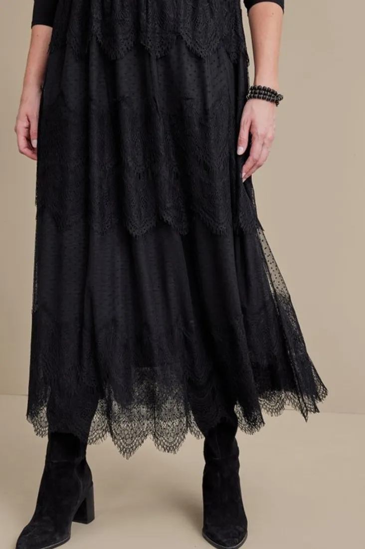 Outlet Soft Surroundings Frederica Dress Black