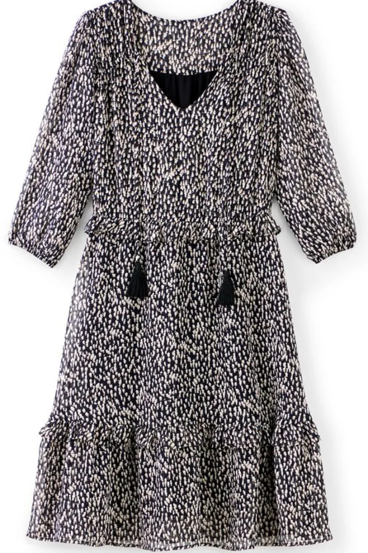 Soft Surroundings Hazel Dress Black