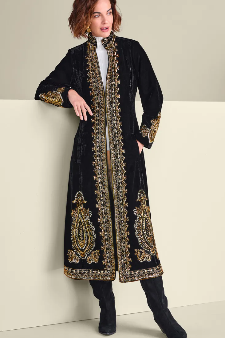 Soft Surroundings Heritage Duster Black