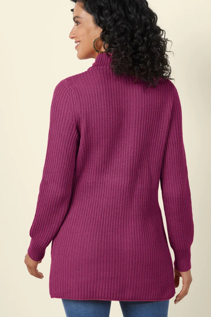 Soft Surroundings Highland Tunic Sweater