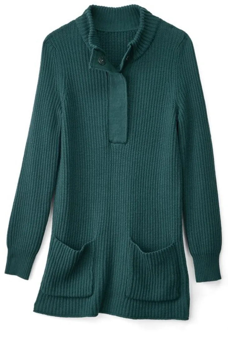 Soft Surroundings Highland Tunic Sweater