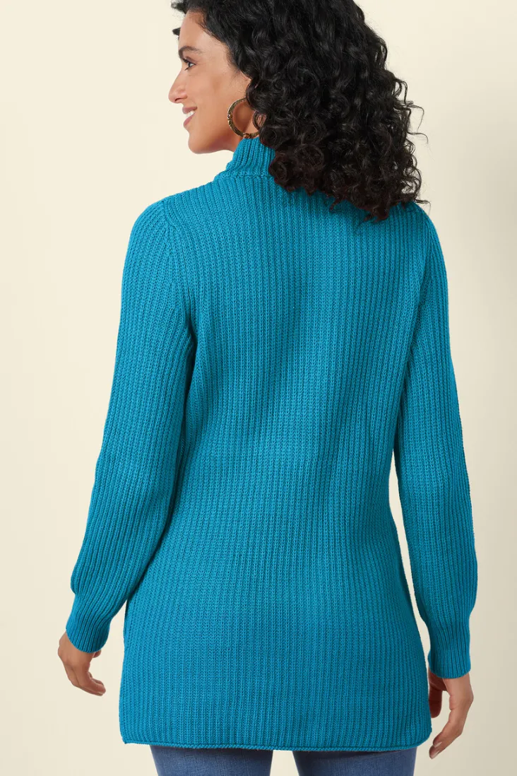 Soft Surroundings Highland Tunic Sweater