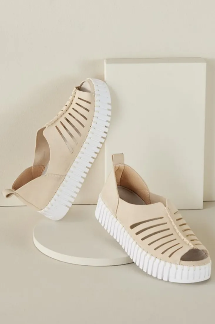 Sale Soft Surroundings Ilse Jacobsen Tulip Open Sneaker