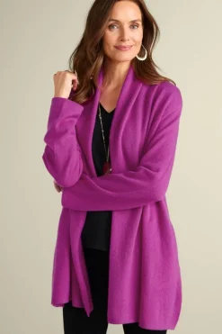 New Soft Surroundings Izzy Cashmere Long Cardigan
