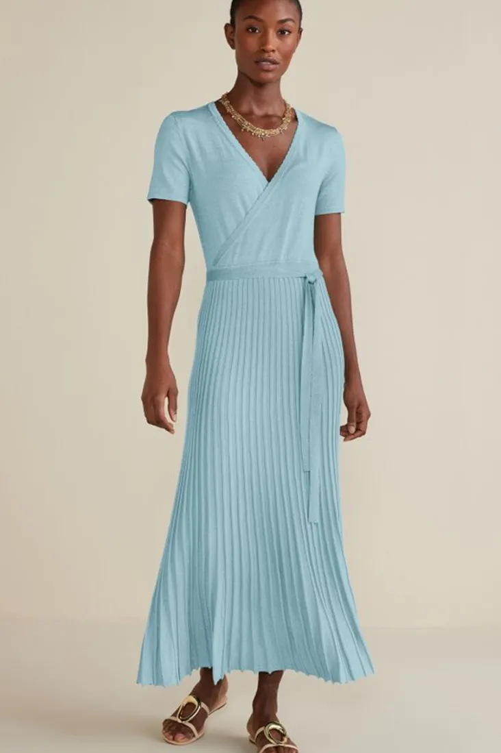 Best Soft Surroundings Janelle Maxi Dress AquaticBlue