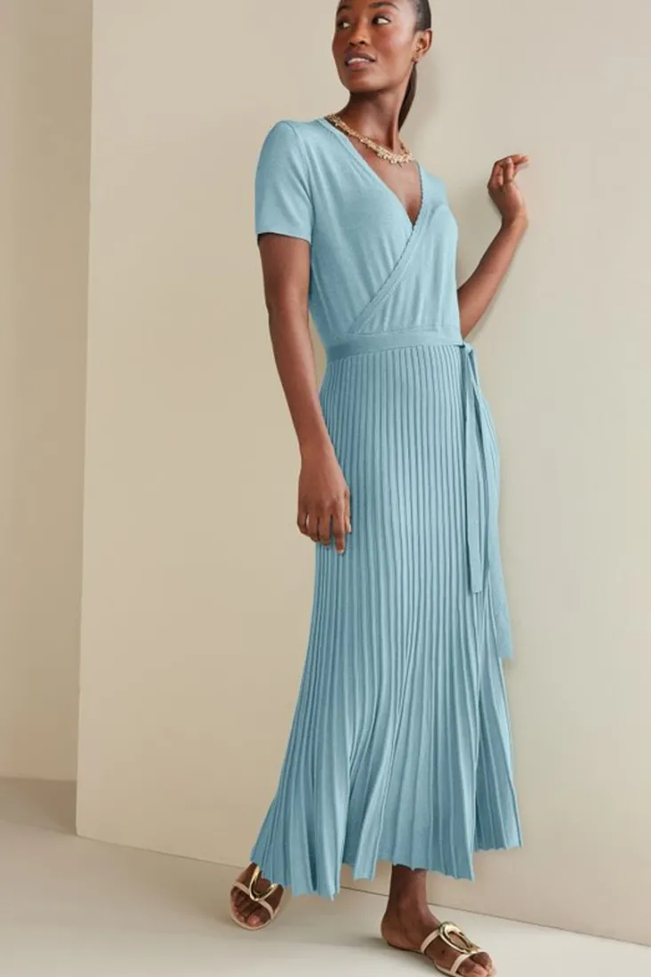 Best Soft Surroundings Janelle Maxi Dress AquaticBlue