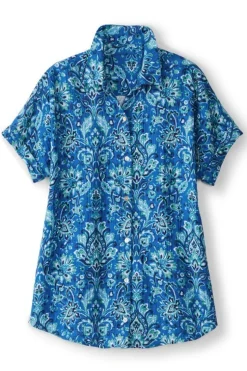 Discount Soft Surroundings Je Veux Gauze Top