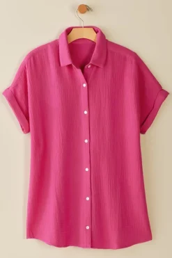 Discount Soft Surroundings Je Veux Gauze Top