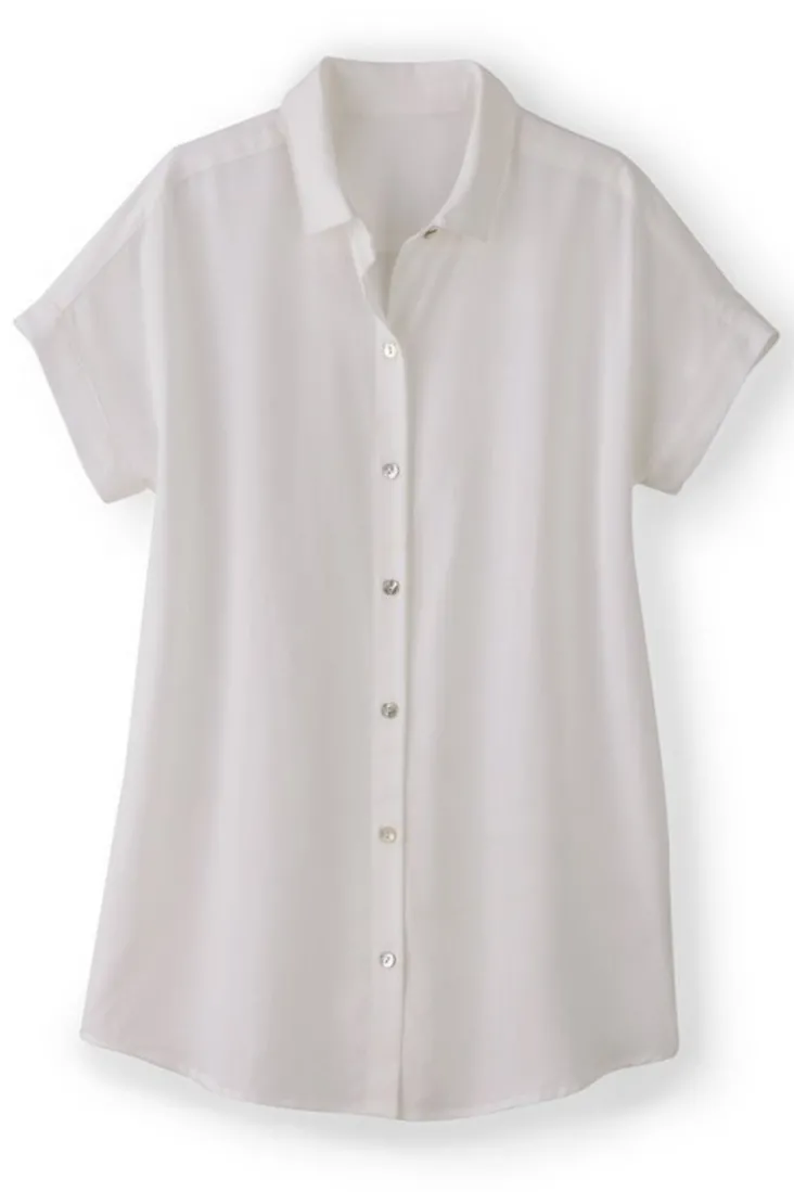 Outlet Soft Surroundings Je Veux Tencel™ Shirt