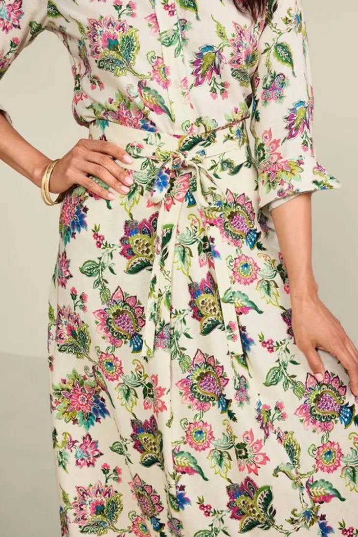 Clearance Soft Surroundings Jordan Linen Blend Skirt IpanemaFlowers