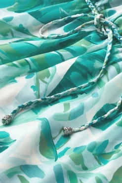 Best Soft Surroundings Kaia Maxi Dress GreenTropicalPalm