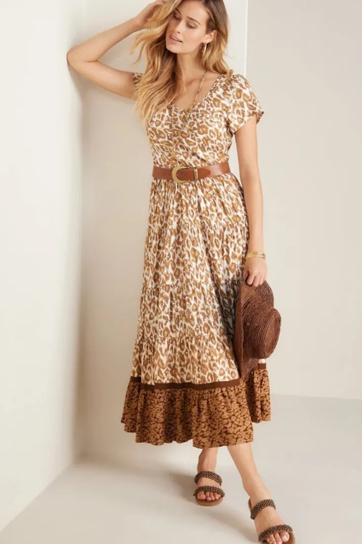 Clearance Soft Surroundings Kara Dress FieryTealJacobean