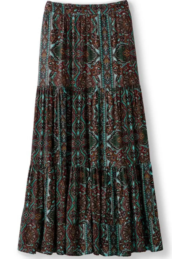 Outlet Soft Surroundings Kara Skirt HarvestScarf