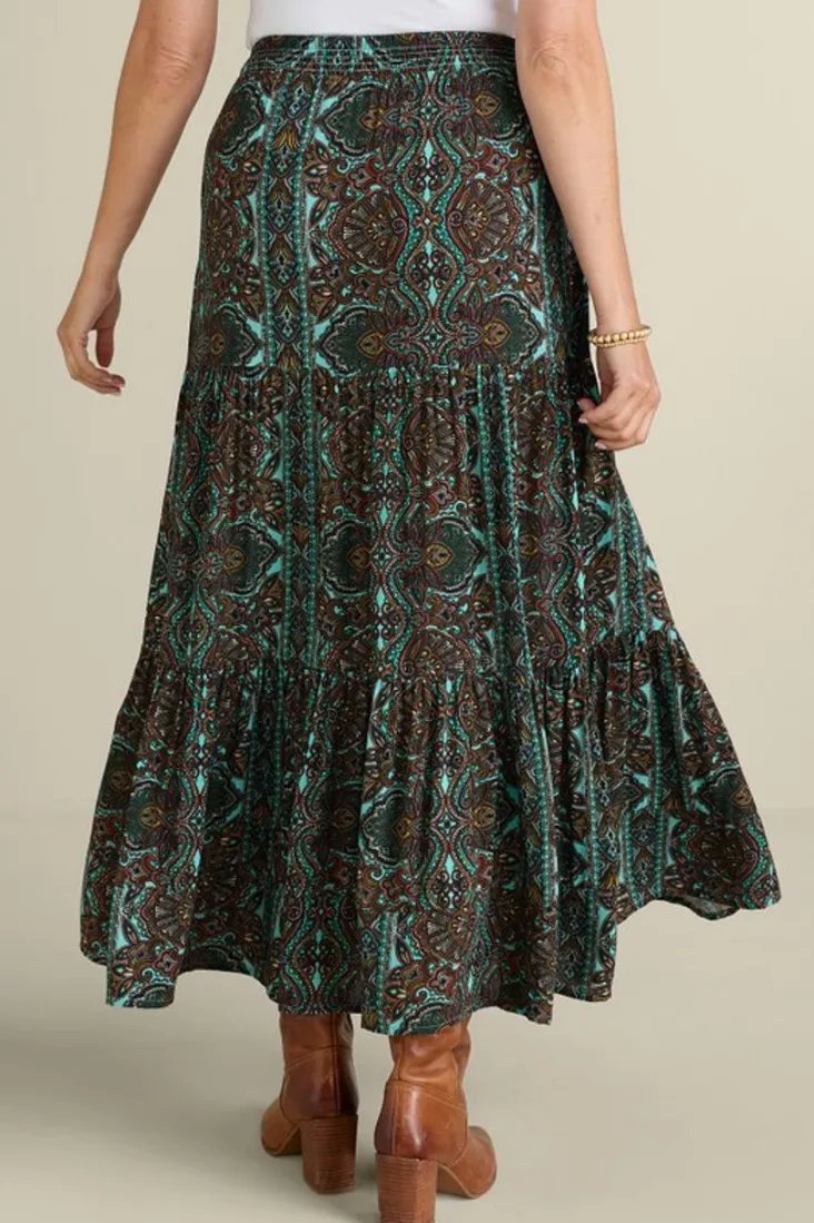 Outlet Soft Surroundings Kara Skirt HarvestScarf