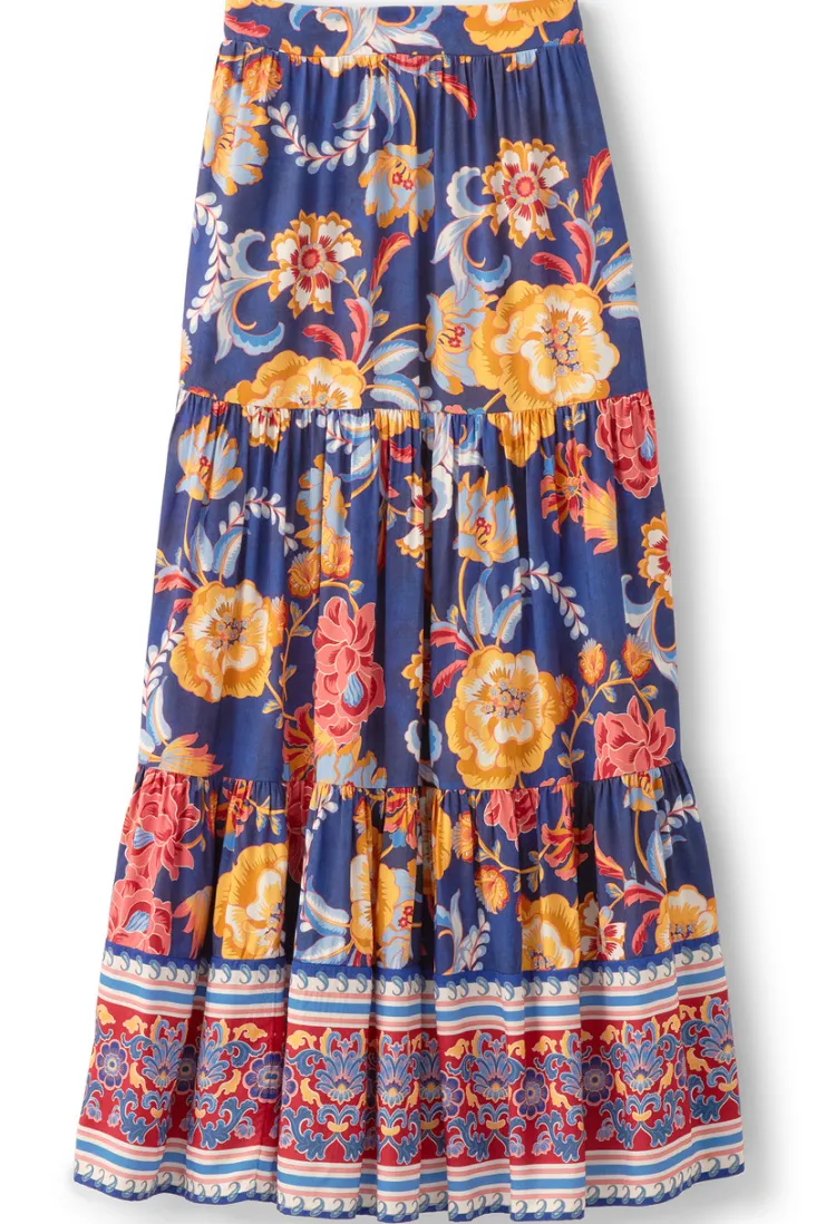 Outlet Soft Surroundings Kara Skirt HarvestScarf