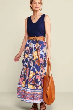 Soft Surroundings Kara Skirt II AkrotiriFlowers