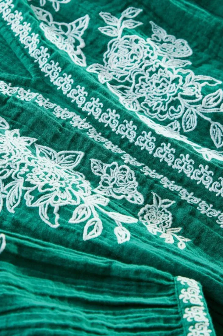 Best Soft Surroundings Katie Gauze Tunic TealGreen