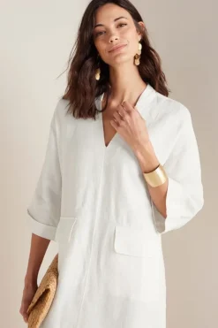 Soft Surroundings Kavala Dress CreamyWhite