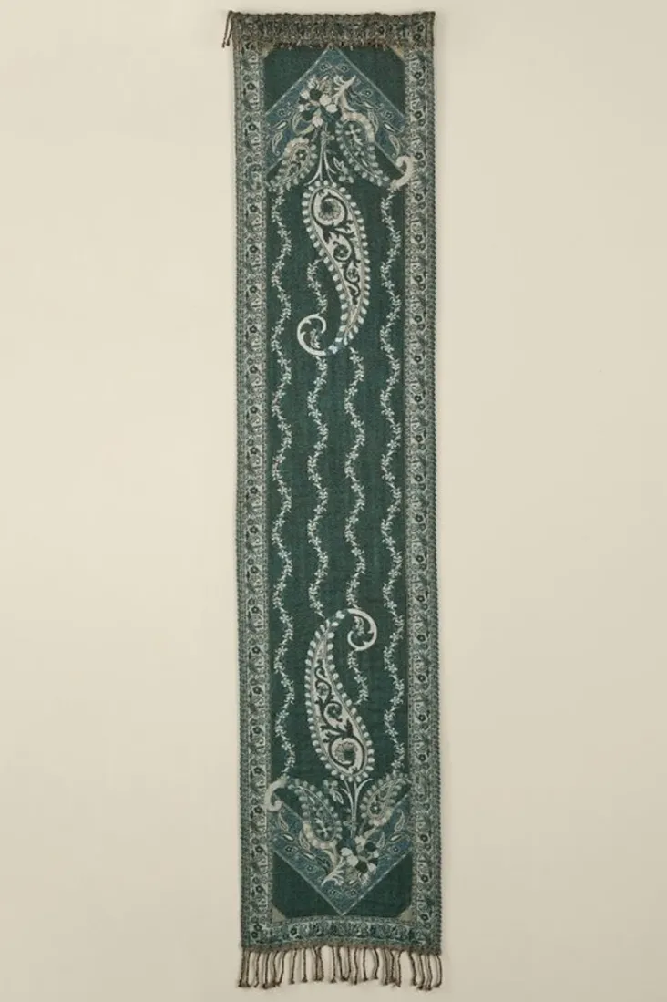 Discount Soft Surroundings Kelly Woven Scarf TealGreen