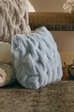 New Soft Surroundings La Parisienne Faux Fur Pillow