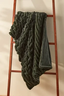 Clearance Soft Surroundings La Parisienne Faux Fur Throw