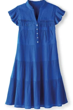 Sale Soft Surroundings Lakely Short Dress Sapphire
