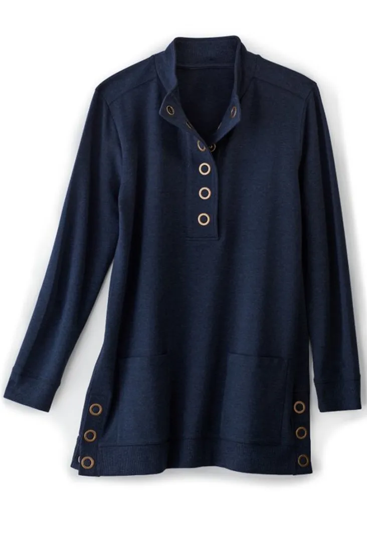 Outlet Soft Surroundings Lakshmi Pullover Tunic