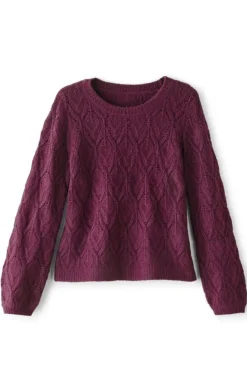 Clearance Soft Surroundings Lyric Sweater PotentPurple