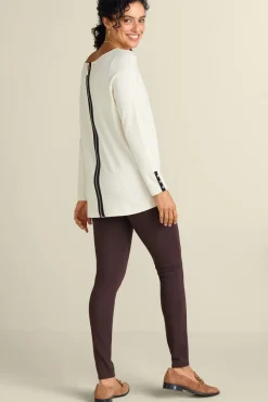 New Soft Surroundings Margulies Tunic Sweater IvoryPearl