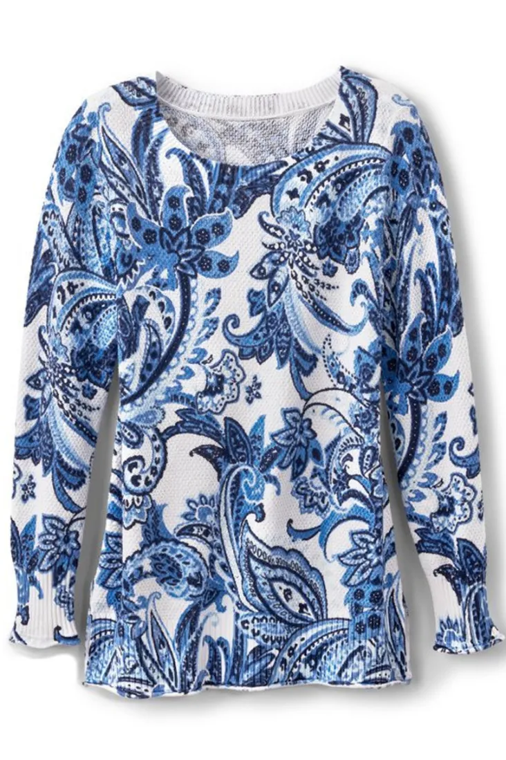New Soft Surroundings Marin Sweater