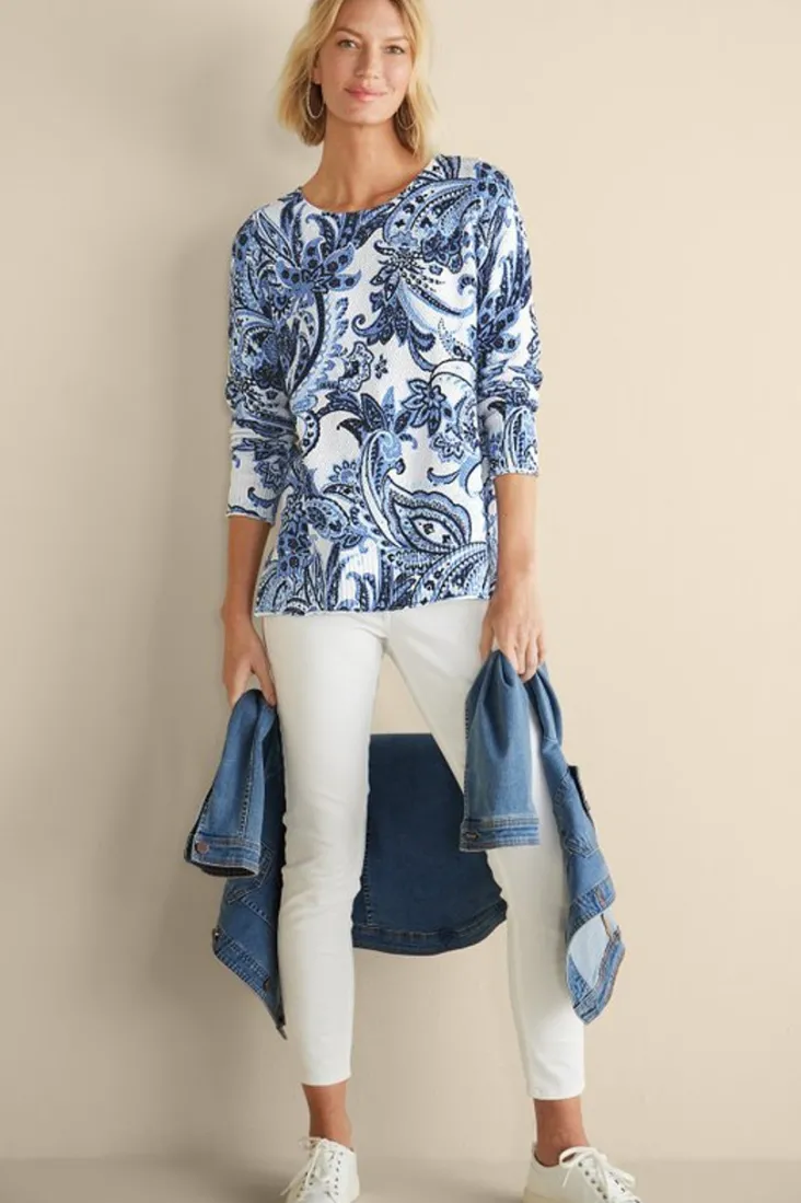 New Soft Surroundings Marin Sweater