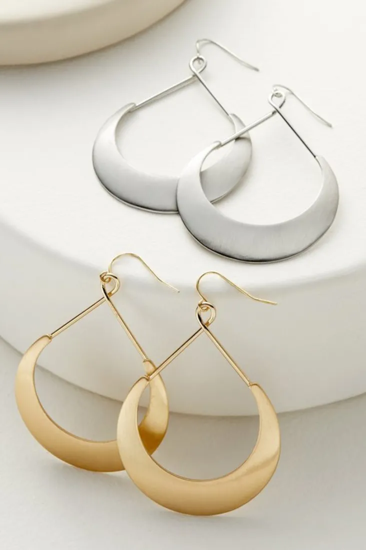 Clearance Soft Surroundings Marlo Hoop Earrings