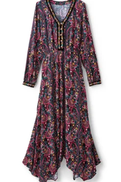 Clearance Soft Surroundings Meena Maxi Dress PaisleyGardenMulti