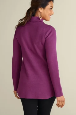 New Soft Surroundings Meria Zip Cardi