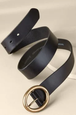 Discount Soft Surroundings Monaco Leather Belt