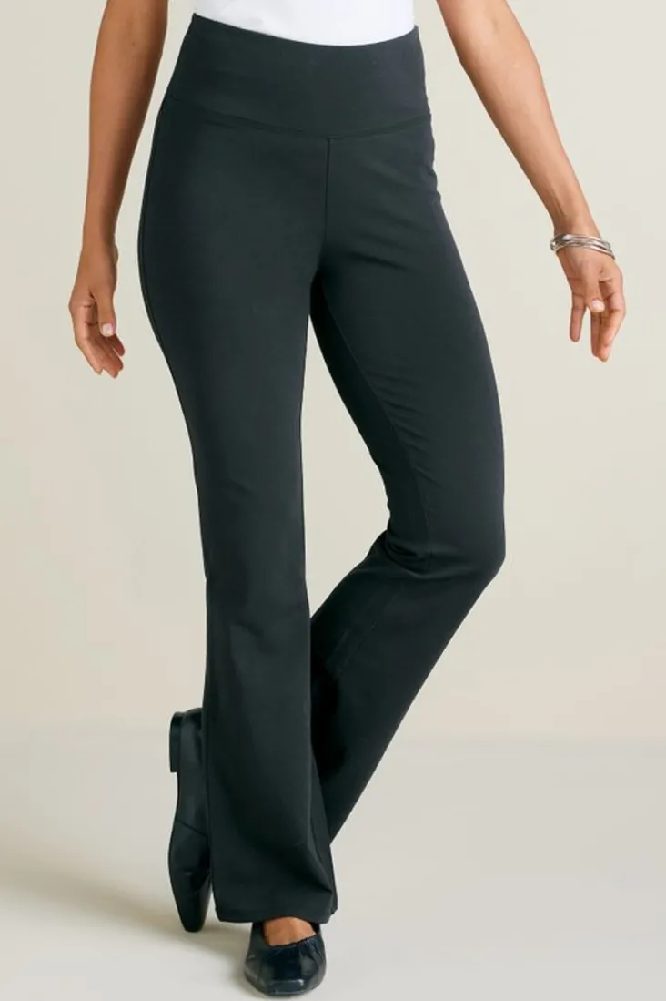 Outlet Soft Surroundings Must Have Bootcut Leggings Black