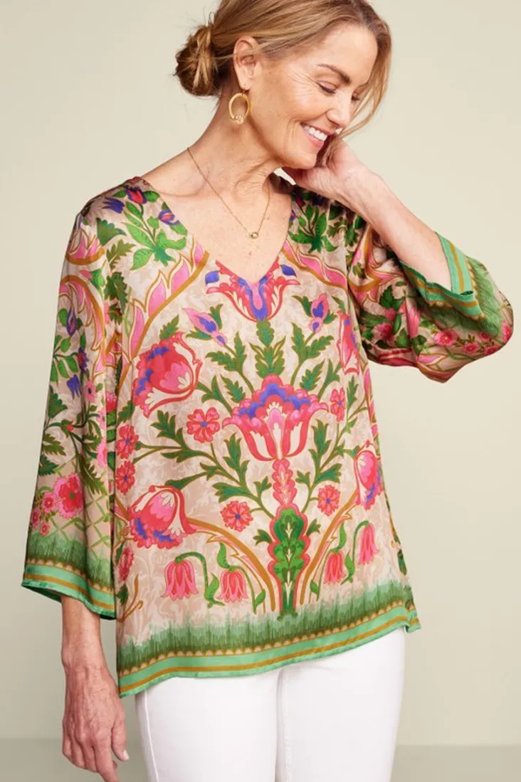 Soft Surroundings Neriah Top KyraScarf