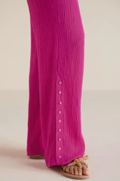 Best Soft Surroundings Oceo Gauze Wide-Leg Pants