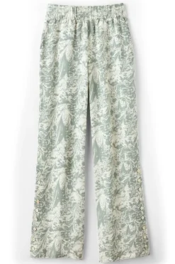 Best Soft Surroundings Oceo Gauze Wide-Leg Pants