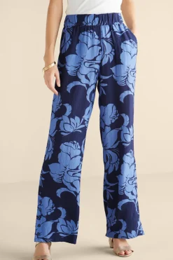 Best Soft Surroundings Oceo Gauze Wide-Leg Pants