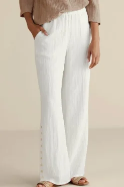 Best Soft Surroundings Oceo Gauze Wide-Leg Pants