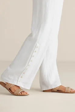 Best Soft Surroundings Oceo Gauze Wide-Leg Pants