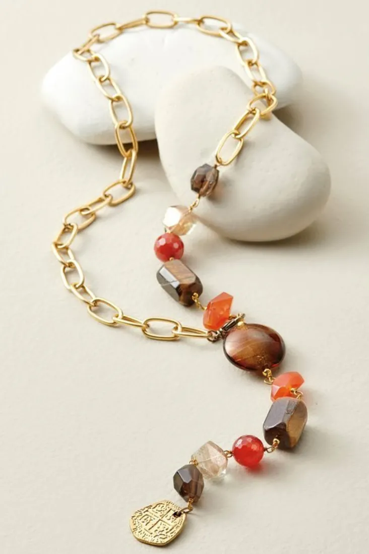 Hot Soft Surroundings Octavia Convertible Necklace Multi