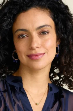 Outlet Soft Surroundings Odeta Hoop Earrings Lapis